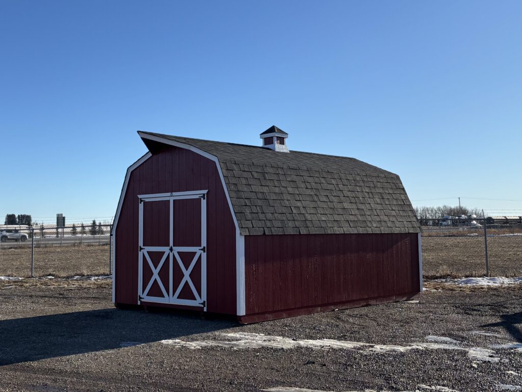 12 x 20 classic barn with 30 x 36 window serial number 26008
